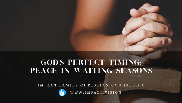 God's perfect timing